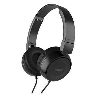 RX110 Powerful Bass Lightweight Wired Foldable Headphones with Mic, Ergonomic On Ear