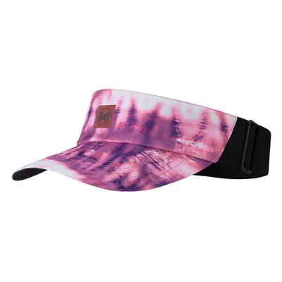 Buff Adults Solid Go Elasticated Adjustable Running Cap Visor - Deri Pink - SM