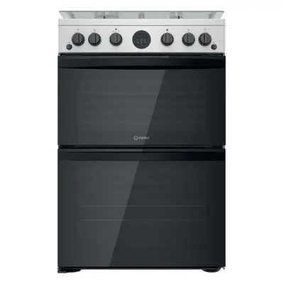 Indesit Amelia ID67G0MCX/UK Gas Cooker - Silver