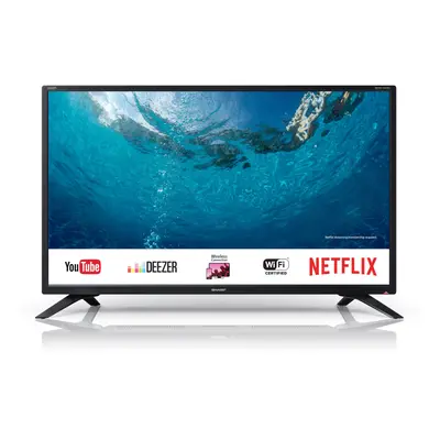 Sharp 1T-C32BC5KH2FB 32" Inch HD Ready Smart LED TV with Freeview HD - Black