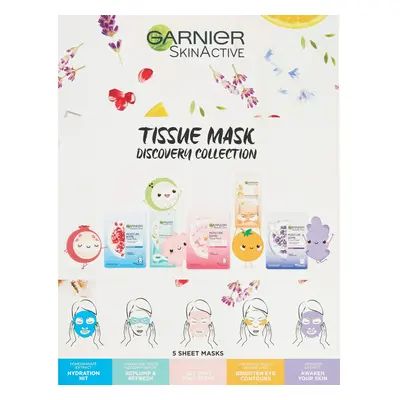 Garnier Tissue Mask Discovery Collection