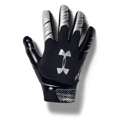 Under Armour Men's F7 Football Gloves Black (001)/Metallic Silver