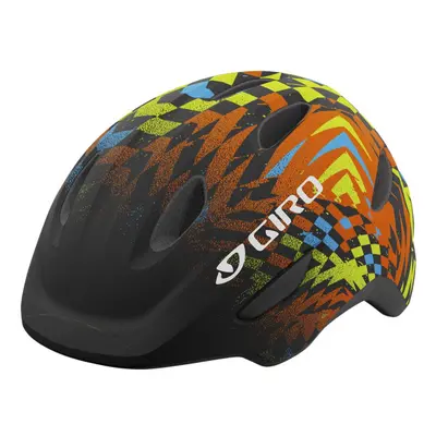 giro Scamp Youth Recreational cycling Helmet - Matte Black check Fade