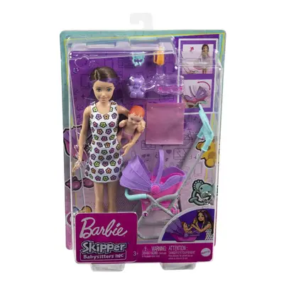 BARBIE SKIPPER BABYSITTERS INC DOLLS AND PLAYSET