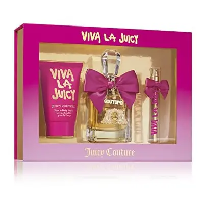 Juicy Couture Viva la Juicy 100ml Eau de Parfum, 3-piece Fragrance Gift Set, for Women