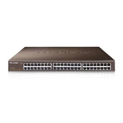 TP-LINK (TL-SG1048) 48-Port Gigabit Unmanaged Rackmount Switch, Steel Case