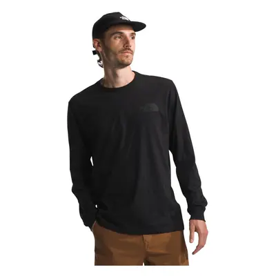 THE NORTH FACE Men's Long Sleeve Throwback Tee TNF Black/TNF Black X-Large