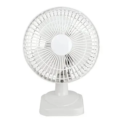 Status Portable 6-Inch Desk Fan, White