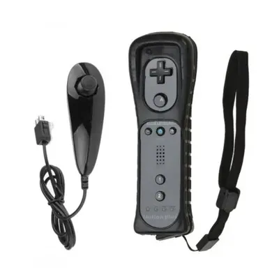 Wii Remote Nunchuk Controller Black