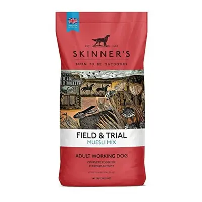 Skinner's Field & Trial Muesli Mix â Complete Dry Adult Dog Food, For Fussy Eaters, Mixed Kibb