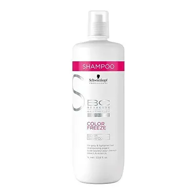 Schwarzkopf BC Color Freeze pH 4.5 Silver Shampoo (For Grey & Lightened Hair) 1000ml/33.8oz