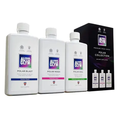 (Autoglym Polar Collection - Car Cleaning Kit Includes Polar Blast Pre-Wash Snow Foam, Polar Was