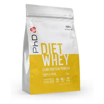 (PhD Nutrition Diet Whey High Protein Lean Matrix, Vanilla CrÃ¨me Whey Protein Powder, 16g of Pr