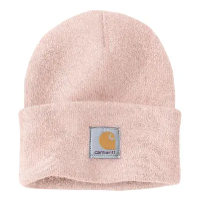 Carhartt Men's Knit Cuffed Beanie Ash Rose/Marshmallow Marl OFA