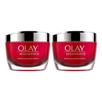 Olay Regenerist Plus Micro Sculpting Cream 1.7 Ounce (Pack of 2)