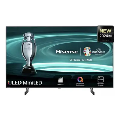 Hisense Smart TV 4K 50U6NQTUK 50" Ultra HD HDR Mini LED Freely TV Black