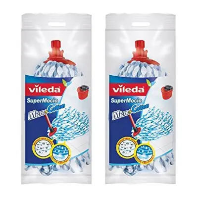 Vileda Supermocio Micro and Cotton Mop Refill - Pack of