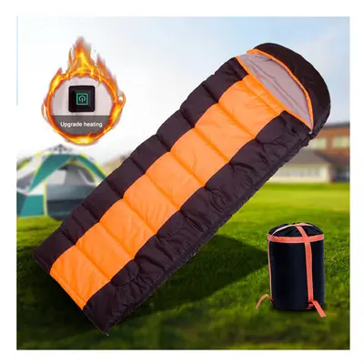 Winter USB Heating Mat Type-C 5V Electric Heated Sleeping Bag 3-Level Temperature Portable for O