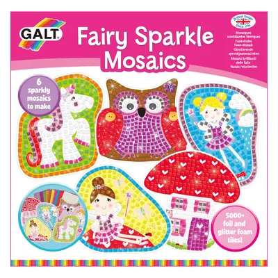 Galt Fairy Sparkle Mosaics -Childrens Glitter Mosaic Set,Arts and Crafts Kit for Kids,Colourful 