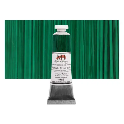 Michael Harding Artist Oil Colours Phthalocyanine Green Lake 40ml Tube