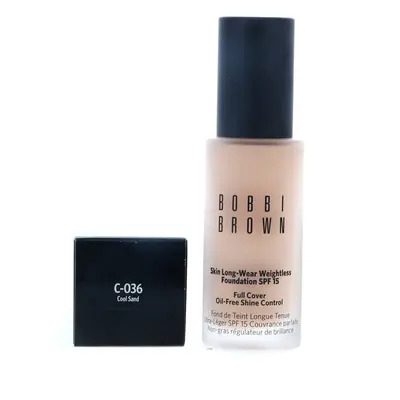 Skin Long-Wear Weightless Foundation SPF15 by Bobbi Brown C-036 Cool Sand 30ml