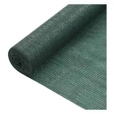 vidaXL Privacy Net Green 1.5x25 m HDPE g/mÂ² Garden Balcony Screen Windbreak