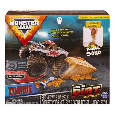 Monster Jam, Zombie Monster Dirt Starter Set, Featuring 8oz of Monster