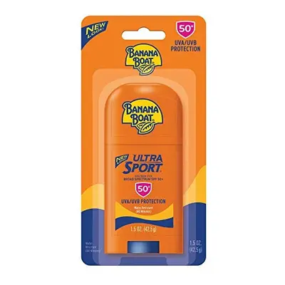 Banana Boat Ultra Sport Reef Friendly Sunscreen Stick, Broad Spectrum SPF 50, s, 1.5 oz (Pack of