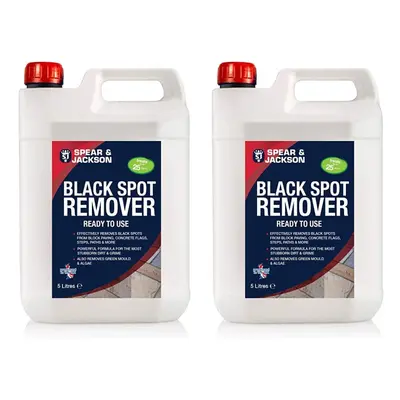 2pk Spear & Jackson Black Spot Remover - 5L