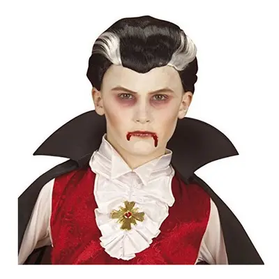 Children's Child Vampire In Polybag Wig For Hair Accessory Fancy Dress - - wig vampire dracula h