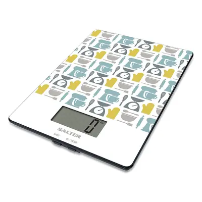 Salter Gadget Digital Kitchen Scales ? Electronic Food Weighing Scale for Cooking / Baking, Easy