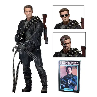 Action Figure 7" NECA Terminator 2: Judgment Day T-800 Arnold Schwarzenegger