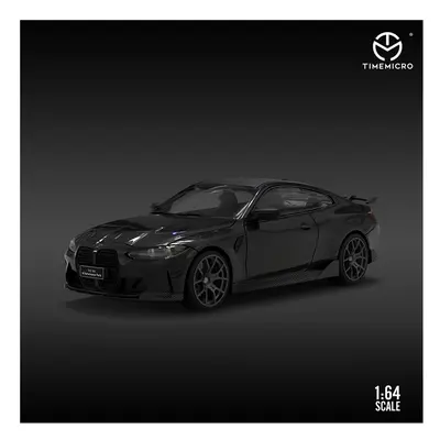 (Black Box) 1/64 The M4 Sports Car Diecast Model Car Alloy Simulation Vehicle Model Adult Collec