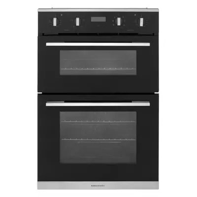 Rangemaster RMB9048BL/SS Built In Double Oven - Black