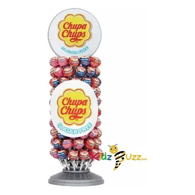 Chupa Chups Sugar Free Carousel of Lollipops, 1.320 kg