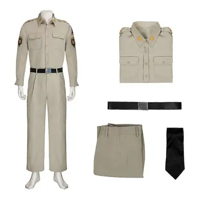 (Color A, M) Movie Blue Hawaii Chad Gates Cosplay Costume The King Elvis Presley US Soldier Unif