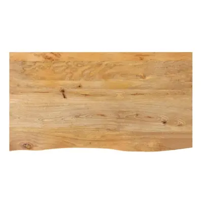 vidaXL Table Top Live Edge Replacement Board Dining Table Top Solid Wood Mango