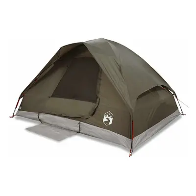 (brown, 4-person) vidaXL Family Tent Dome 6-Person Outdoor Lightweight Camping Tent Waterproof