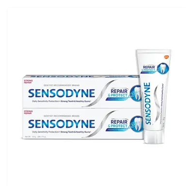 Sensodyne Multi-Pack Repair & Protect Sensitive Toothpaste For Daily Sensitivity Protection, Str