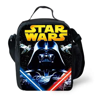 (2) Star Wars 3D Insulated Lunch Bag School Snack Box Travel Lunchbox Bag Kids Gift