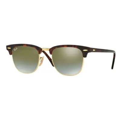 Ray-Ban RB3016 CLUBMASTER 990/9J 51M Shiny Red/Havana/Green Flash Grad