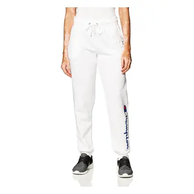 Champion womens Powerblend Joggers Script Logo Sweatpants Natural-58