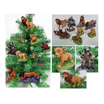 LION KING Piece Christmas Ornament Set Featuring Simba, Nala