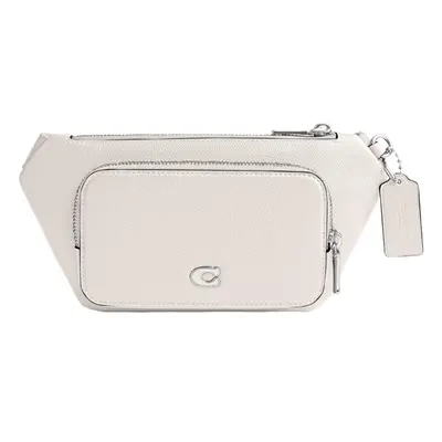 COACH Belt Bag in Crossgrain Leather Chalk