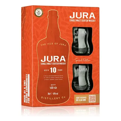 Jura Year Old Single Malt Whisky Glasses Gift Pack