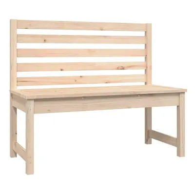 (natural pine, x x 91.5 cm) vidaXL Garden Bench Outdoor Picnic Bench Camping Wooden Bench Solid 