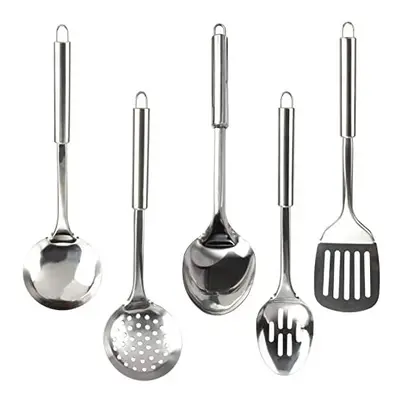 Cooking Utensils Set Heat Resistant Kitchen Stainless Steel Cooking Spoons Spatula Non-Stick Coo