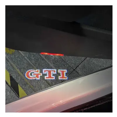 (GTI) LED Car Door Logo Ghost Shadow Projector Light For VW Golf 6 MK5 MK6