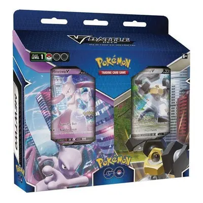 Pokemon gO Bundle : Mewtwo V VS Melmetal V Battle Deck + Booster Packs & Trainers