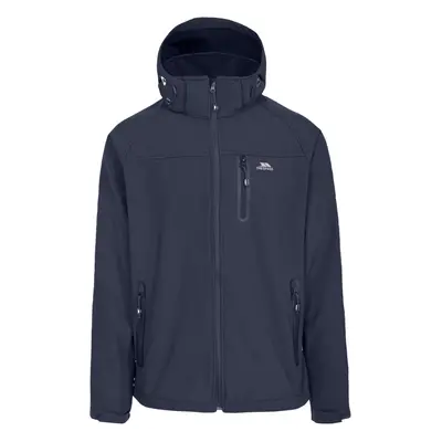 (XS, Navy) Trespass Mens Accelerator II Waterproof Softshell Jacket